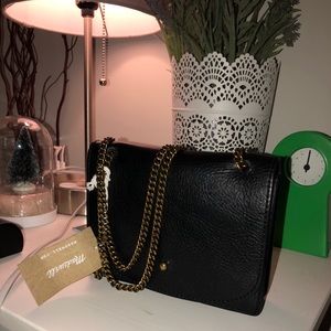 Madewell  leather wallet bag .